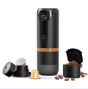 Italian car coffee machine. (Capsule (Nestle) + coffee powder 2 in one, exquisite and classic, wireless charging 52 times / cup