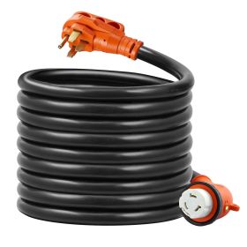 VEVOR 25 ft RV Power Cord Generator Cord 50A NEMA 14-50P /NEMA SS2-50RETL Listed