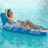 1 piece zero gravity pool chair lounge, inflatable pool bed float, adult pool float, heavy duty lounge chair float boat, pool float