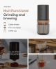 Multifunction coffee bean grinder. (On-board wireless charging brewing coffee / coffee grinding, 3300 mAh lithium capacity, non-segment fine tuning