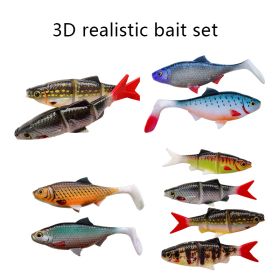 Paddle Tail Swimbait with jig Hook,Fishing Lures for Bass Trout Swimbaits,Soft Fishing Lures jig Heads,Slow Sinking Bait for Freshwater Saltwater (size: 001PACK3)